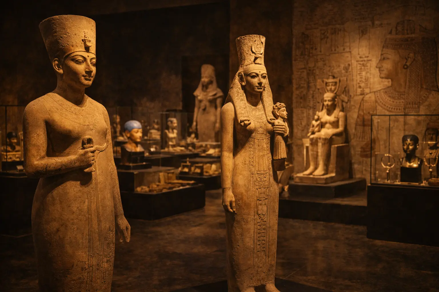 معرض نساء مصر القديمة